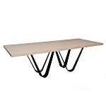 Стол обеденный на изогнутых ножках Consonance варинант исполнения - 2 | Loft Concept в Ульяновске