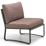 Дизайнерское уличное кресло на металлическом каркасе PHOENIX Armchair варинант исполнения - 1 | Loft Concept в Ульяновске