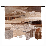 Тканый вручную монументальный настенный гобелен Earth Flow варинант исполнения - 6 | Loft Concept в Ульяновске