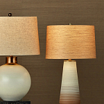 Настольная лампа фарфоровая с узором на корпусе Junction Place варинант исполнения - 4 | Loft Concept в Ульяновске