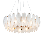 Люстра Mont Saint-Michel Золотая с Рельефным Стеклом варинант исполнения - 2 | Loft Concept в Ульяновске