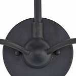 Бра настенное черное с 2-мя лампами Candle Sleeves варинант исполнения - 1 | Loft Concept в Ульяновске