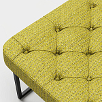 Мебельная ткань Шенилл горчичный цвет 142 см T4-62 варинант исполнения - 6 | Loft Concept в Ульяновске