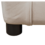 Диван двухместный раскладной светло-серый с кантом Pride варинант исполнения - 7 | Loft Concept в Ульяновске