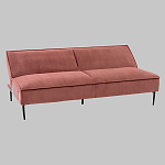 Диван современный вельветовый прямой Worcester Коралл варинант исполнения - 4 | Loft Concept в Ульяновске