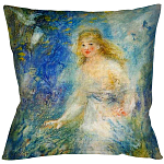 Подушка декоративная с принтом Весна Impressionism in Art варинант исполнения - 1 | Loft Concept в Ульяновске