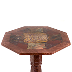 Кофейный стол из натуральных камней Лемезит и Яшма Natural Stone Tables варинант исполнения - 10 | Loft Concept в Ульяновске