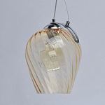 Подвесной светильник со стеклянном плафоном в форме бокала Kaleido варинант исполнения - 6 | Loft Concept в Ульяновске