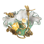 Чаша фигурная с обитателями леса и цветами Eden Garden варинант исполнения - 1 | Loft Concept в Ульяновске