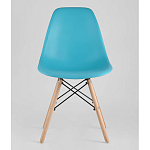 Пластиковый стул на ножках из массива бука Eames Torquoise варинант исполнения - 4 | Loft Concept в Ульяновске