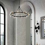 Бра светодиодное из черно-белых дисков Contrast Sample варинант исполнения - 6 | Loft Concept в Ульяновске