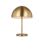 Настольная лампа с полусферическим абажуром золотого цвета Generation Lighting варинант исполнения - 4 | Loft Concept в Ульяновске