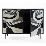 Буфет в гостиную с инкрустацией  Bone Inlay sideboard - 2 doors варинант исполнения - 3 | Loft Concept в Ульяновске