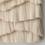 Светло-Бежевое Панно из нитей White Landscape Wall Hanging варинант исполнения - 1 | Loft Concept в Ульяновске