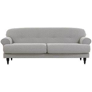 Трехместный диван Garner Grey Ornament Sofa