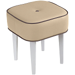 Квадратный мягкий пуф на белых ножках Winton Pouf Square варинант исполнения - 19 | Loft Concept в Ульяновске
