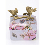Фарфоровая шкатулка Bird talks варинант исполнения - 2 | Loft Concept в Ульяновске