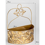 Железное кашпо Idyll варинант исполнения - 8 | Loft Concept в Ульяновске