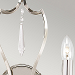 Бра с 2-мя лампами и подвеской из прозрачного стекла Elstead Lighting варинант исполнения - 4 | Loft Concept в Ульяновске