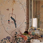 Обои ручная роспись Cecily pink варинант исполнения - 5 | Loft Concept в Ульяновске