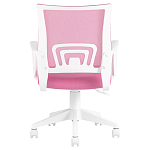 Офисное кресло с основанием из белого пластика Desk chairs Pink варинант исполнения - 4 | Loft Concept в Ульяновске
