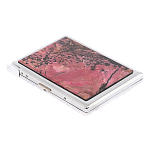 Портсигар с газовой зажигалкой из натурального камня Родонит Stone Cigarettes Cases варинант исполнения - 3 | Loft Concept в Ульяновске