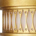 Потолочный светильник с фактурным золотым каркасом Exceptional Classic Design варинант исполнения - 2 | Loft Concept в Ульяновске