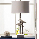 Настольная лампа с декором в виде птиц Coastal варинант исполнения - 2 | Loft Concept в Ульяновске