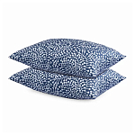 Постельное белье темно-синего цвета с рисунком Blossom Essence Sophie варинант исполнения - 3 | Loft Concept в Ульяновске