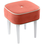 Квадратный мягкий пуф на белых ножках Winton Pouf Square варинант исполнения - 15 | Loft Concept в Ульяновске