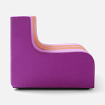 Дизайнерское кресло розовое Poltronova Sofo Rosancio Armchair варинант исполнения - 13 | Loft Concept в Ульяновске