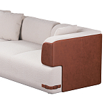 Трехместный диван Richmond с кожаной отделкой варинант исполнения - 6 | Loft Concept в Ульяновске