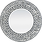 Настенное зеркало Black and white mosaic варинант исполнения - 1 | Loft Concept в Ульяновске