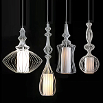 Подвесной светильник Wire Dream Pendant 3 Белый варинант исполнения - 1 | Loft Concept в Ульяновске