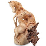 Статуэтка из дерева лошади Animals of the World 25 варинант исполнения - 1 | Loft Concept в Ульяновске