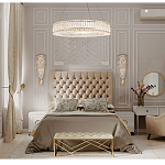 Бра с каскадом из прозрачного хрусталя и корпусом золотого цвета Constant Sparks варинант исполнения - 6 | Loft Concept в Ульяновске