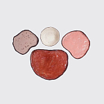 Сет из 4-х тарелок «QARTZITE» варинант исполнения - 1 | Loft Concept в Ульяновске