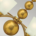 Люстра с матовыми конусными плафонами и декоративными элементами в форме шаров Hinkley варинант исполнения - 8 | Loft Concept в Ульяновске