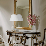 Настольная лампа с белым конусовидным абажуром More Tender варинант исполнения - 5 | Loft Concept в Ульяновске