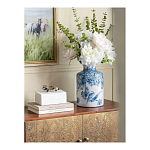 Ваза с мотивами цветущего сада с попугаями Vase Inspired by Nature варинант исполнения - 4 | Loft Concept в Ульяновске