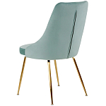 Стул в мятной велюровой обивке Ward Mint Velour Chair варинант исполнения - 4 | Loft Concept в Ульяновске