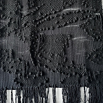 Гобелен из шерсти мериноса с узелками Ночь  варинант исполнения - 1 | Loft Concept в Ульяновске