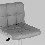 Барный стул с сиденьем серого цвета Honory варинант исполнения - 7 | Loft Concept в Ульяновске