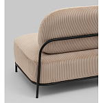 Диван Стоун велюр рельефный бежевый варинант исполнения - 4 | Loft Concept в Ульяновске