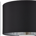 Настольная лампа с белым фактурным корпусом и черным абажуром Twisted варинант исполнения - 3 | Loft Concept в Ульяновске