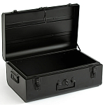 Металлический сундук Metal Chest Black варинант исполнения - 2 | Loft Concept в Ульяновске