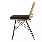 Стул с ротанговым плетением Wicker Stool без подлокотников варинант исполнения - 2 | Loft Concept в Ульяновске