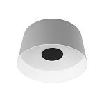 Потолочный светильник с цилиндрическим серым металлическим абажуром 25 Urban Dome варинант исполнения - 1 | Loft Concept в Ульяновске