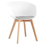 Стул из пластика с мягким сиденьем Eames варинант исполнения - 1 | Loft Concept в Ульяновске