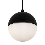 Подвесной светильник шар Ponzio Flos Black Sphere Hanging Lamp варинант исполнения - 1 | Loft Concept в Ульяновске
